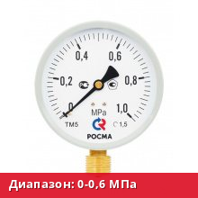 ТМ-510Р.00(0-0,6MPa)G1/2.1,5.М2