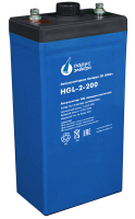 HGL-2-200 cвинцово-кислотная GEL аккумуляторная батарея 2 В / 200 Ач