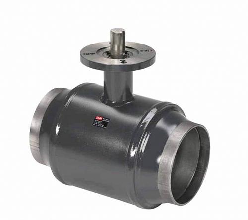 Danfoss 065N0137 — Кран шаровой JIP Premium (Премиум) WW, под приварку, DN 80, PN 25, T макс 180 °C, рычаг, корпус — сталь P235GH