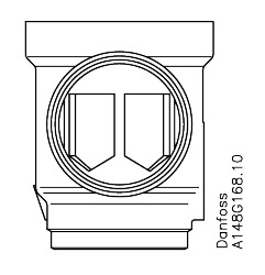 Danfoss 148B6004 — Клапан обратный с запорной функцией SCA-X 100 A
