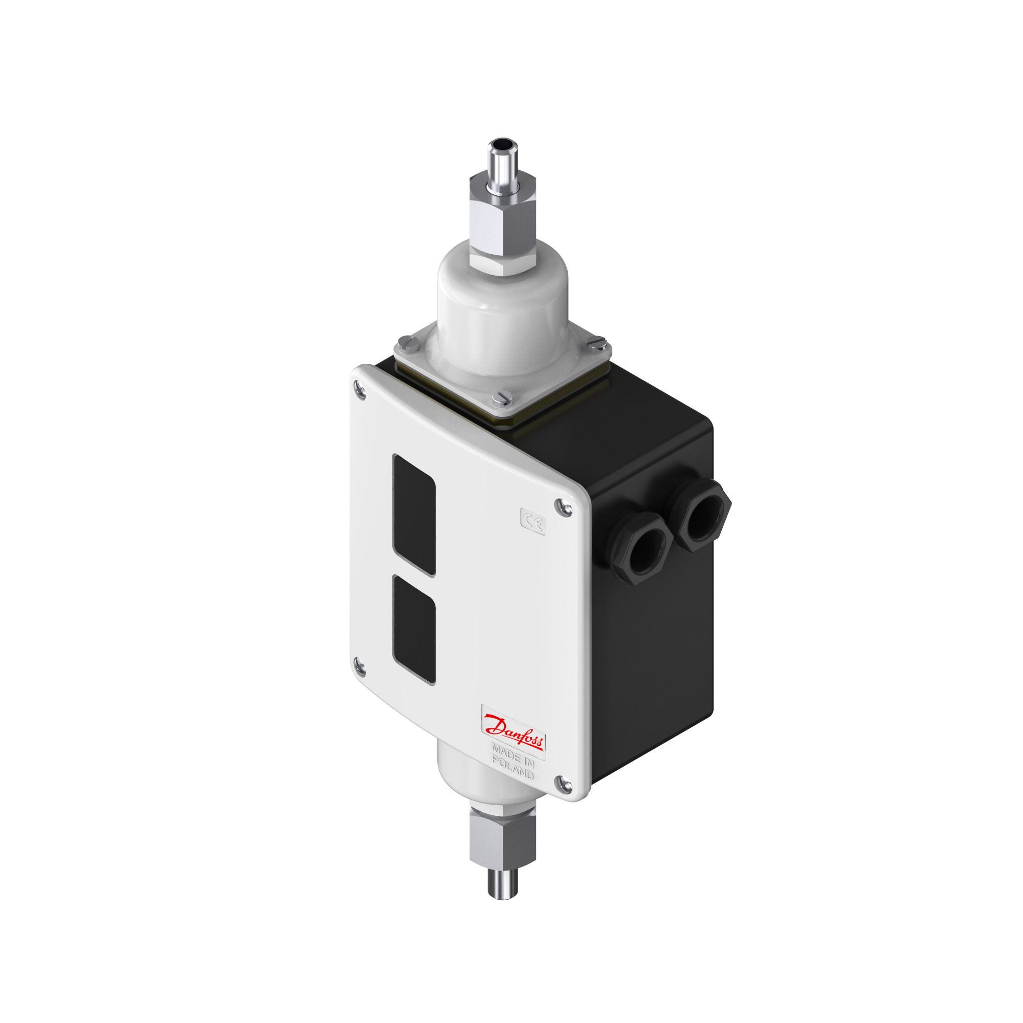 Danfoss 017D002766 — Реле перепада давления RT262A, диапазон настройки уставки 0-0,3 бар, дифференциал 0,03 бар, присоединение G 3/8