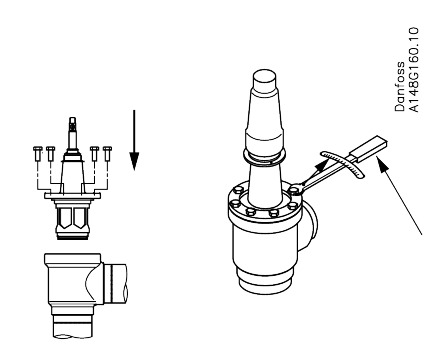 Danfoss 148B6002 — Клапан обратный с запорной функцией SCA-X 100