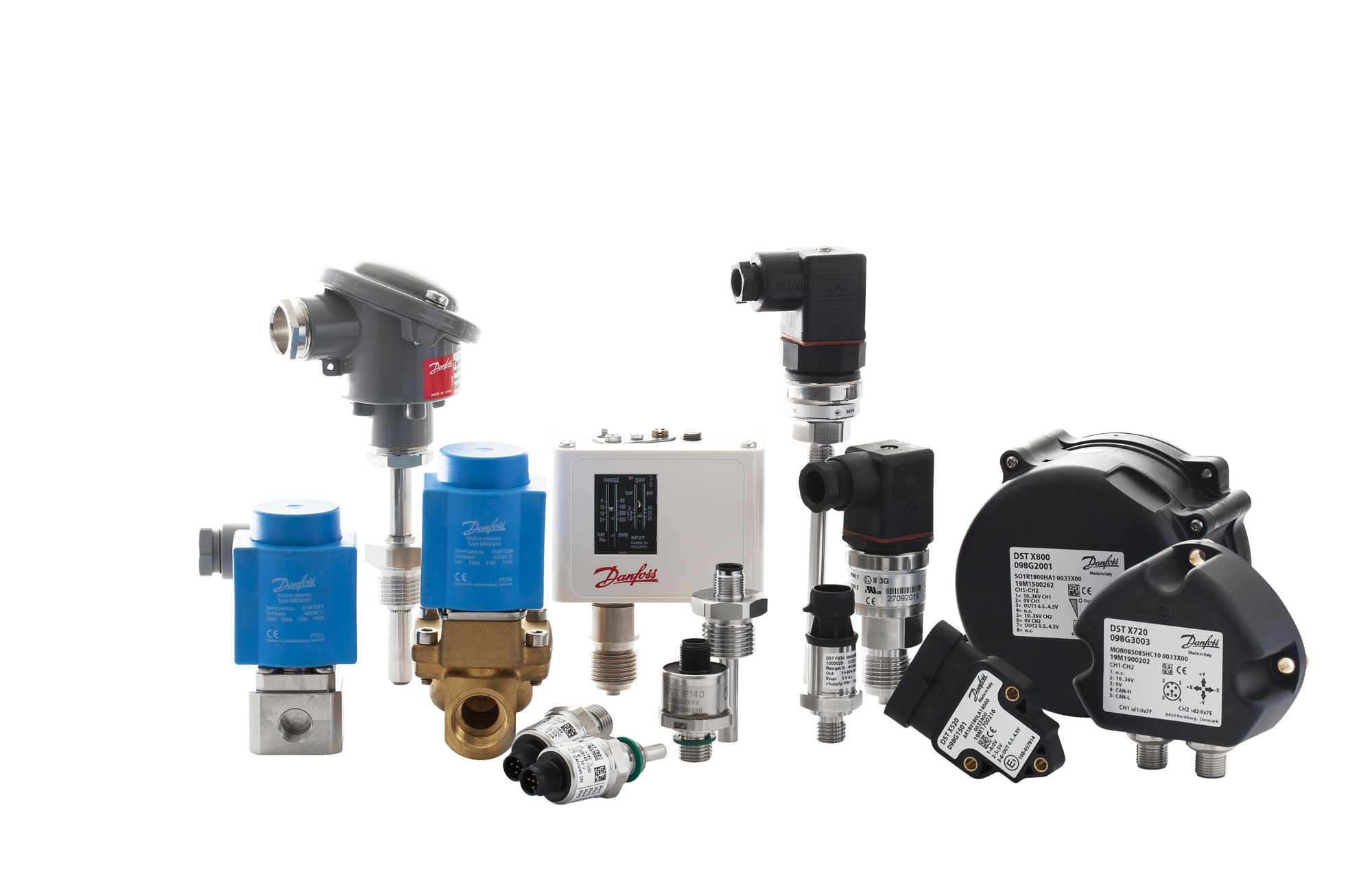 Danfoss 032U8504 — Клапан электромагнитный EV220B, присоединение внутренняя резьба G 1 1/2", материал уплотнения EPDM, нормально закрытый