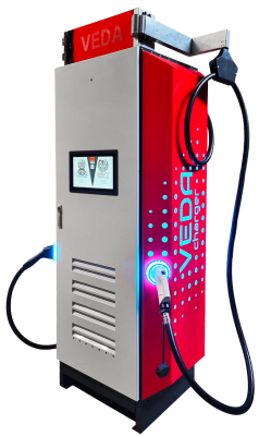 Зарядная станция VEDACHARGE — EDL00002 — VL-A1M-P120-0250-T4-E54-VP3-M2-AC300-BG300-CXXXX+D1+E1+GS