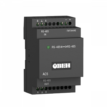 Повторитель сигналов интерфейса RS-485 АС5