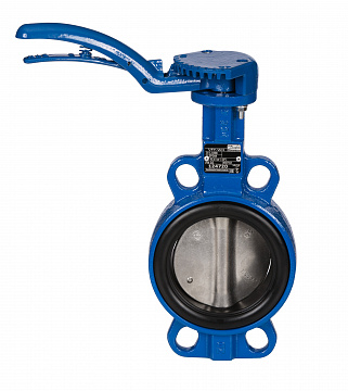Danfoss 065B7410 — Затвор дисковый поворотный VFY-WH PN 16, DN 50, корпус GG25, диск — чугун GGG40, уплотнение EPDM, управление — рукоятка