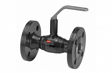 Danfoss 065N4281G — Кран шаровой JIP Premium (Премиум) FF, фланцевый, DN 65, PN 25, T макс 180 °C, рычаг, корпус — сталь P235GH