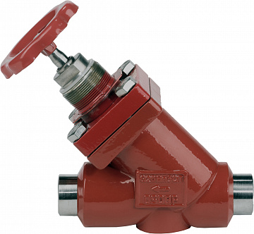 Danfoss 148B5230 — Запорный клапан SVA-S 15 A STR H-WHEEL