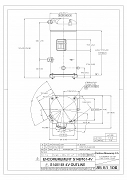 SM148-4VAI компрессор спиральный
