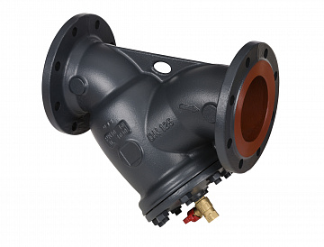 Danfoss 065B7727 — Фильтр сетчатый FVF DN 20, PN 16, со сливным краном, чугун