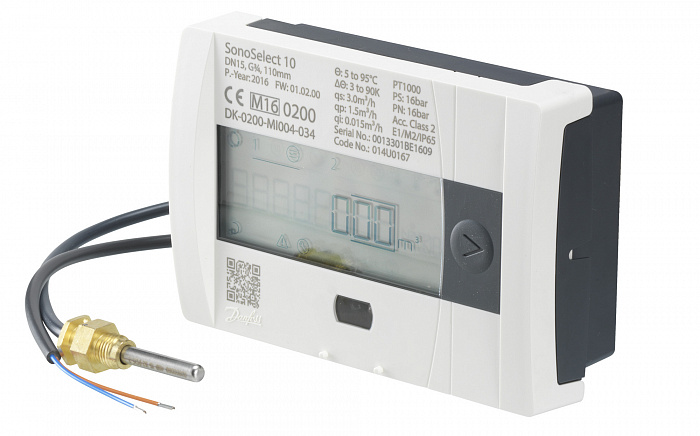 SonoSafe 10/3,5 (Безопасная ультразвуковая технология), установка - подающий трубопровод/DN 25, резьбовое исполнение + лист поверки