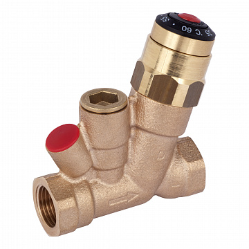 AHT клап. балансир. термост. DN 15