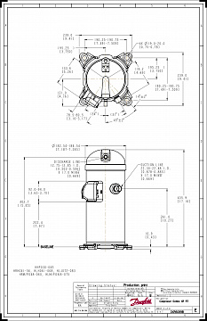 HLP072T4LC6 Компрессор спиральный
