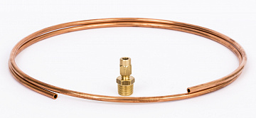 Danfoss 003H6854 — Импульсная трубка Avx, диаметр 6x1,0 мм, R1/2", PN 40