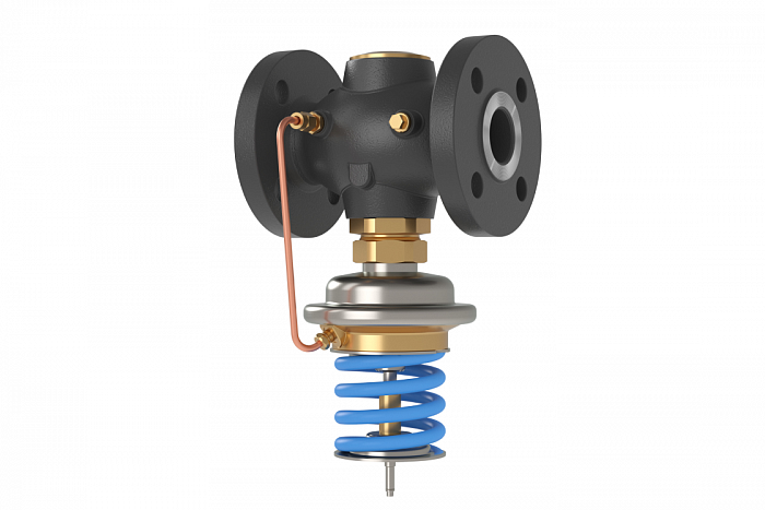 Danfoss 003H6660 — Регулятор давления «после себя» AVD, DN 40, PN 25, Рmax 16 бар, цвет пружины: синий