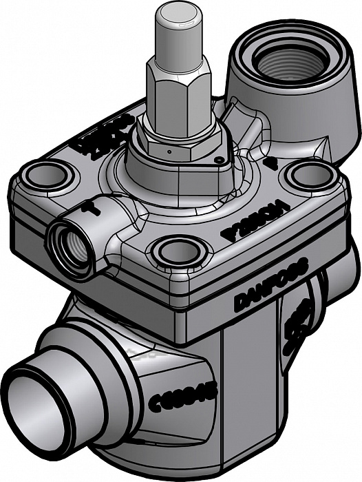 Danfoss 027H2060 — ICS 25-25 (D 25) Клапан регулятор давления