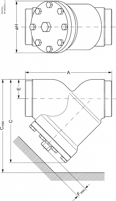 Корпус для фильтра FIA 100 A STR