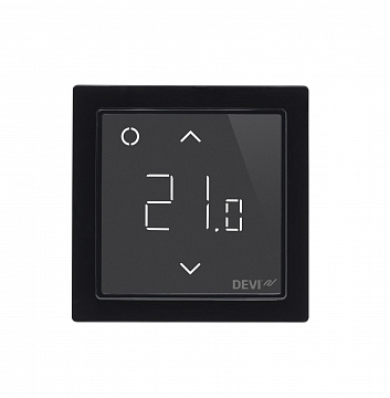 DEVIreg Smart (Смарт) 140F1143 — Программируемый терморегулятор интеллектуальный с Wi-Fi, черный