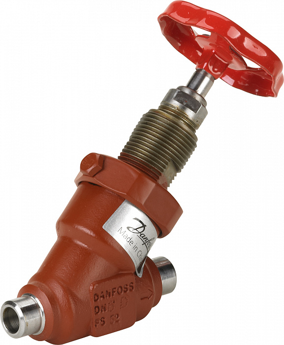 Danfoss 148B5010 — Запорный клапан SVA-S 6 D STR H-WHEEL