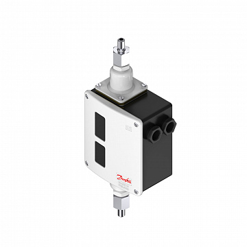 Danfoss 017D002466 — Реле перепада давления RT260A, диапазон настройки уставки 1,5-11 бар, дифференциал 0,5 бар, присоединение G 3/8