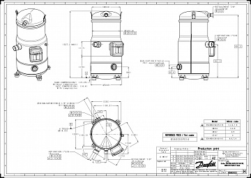 SH105A4ALC Компрессор спиральный (пр. класс 1770947602)