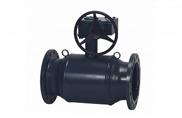 Danfoss 065N0351GG — Кран шаровой JIP Premium (Премиум) FF, фланцевый, DN 150, PN 25, T макс 180 °C, ручной редукторный привод, корпус — сталь P235GH