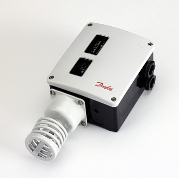 Danfoss 017-511866 — Реле температуры RT 34 для тяжелых условий эксплуатации, IP 66, T окружающей среды -50…70 °C, диапазон настройки уставки -25…15 °C