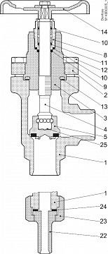 Danfoss 148B5220 — Запорный клапан SVA-S 15 A ANG H-WHEEL