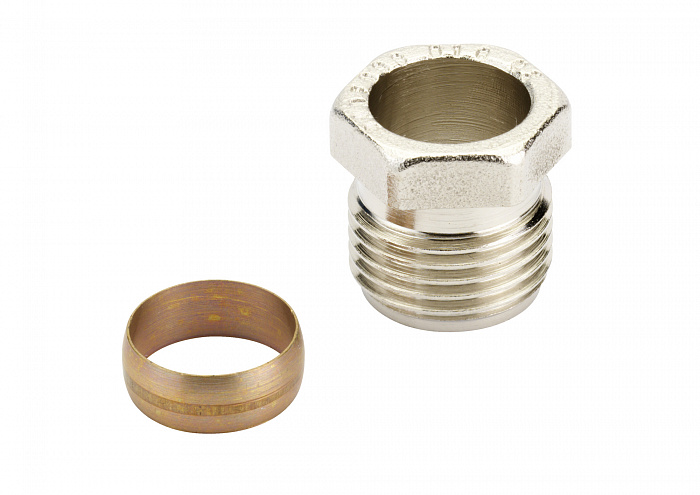 Уплотнительные фитинги DN 16 G1/2" нар для медных труб