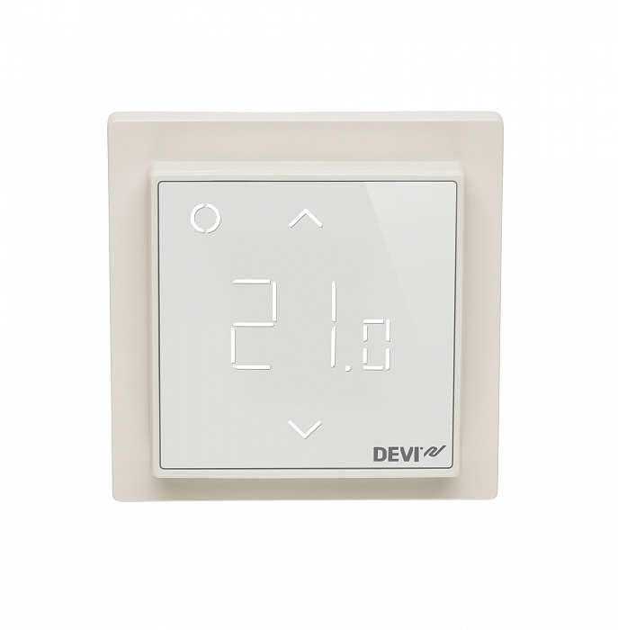 DEVIreg Smart (Смарт) 140F1141 — Программируемый терморегулятор интеллектуальный с Wi-Fi, белый