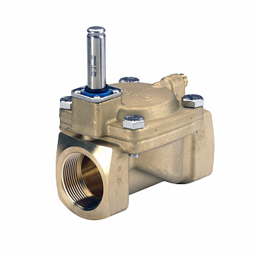 Danfoss 032U7140 — Клапан электромагнитный EV220B, присоединение внутренняя резьба G 1 1/2", материал уплотнения EPDM, нормально закрытый