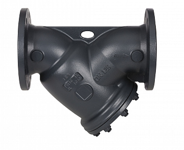 Danfoss 065B7750 — Фильтр сетчатый FVF DN 150, PN 16, чугунный с пробкой, фланцевый