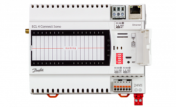 Ридан 087H358000R — Контроллер программируемый ECL4 SonoConnect (Система подключения) RS-485, Ethernet/GSM