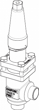 Danfoss 148B5702 — Клапан обратный с запорной функцией SCA-X 50