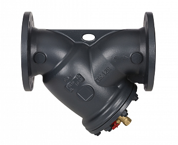 Danfoss 065B7730 — Фильтр сетчатый FVF DN 40, PN 16, со сливным краном, чугун